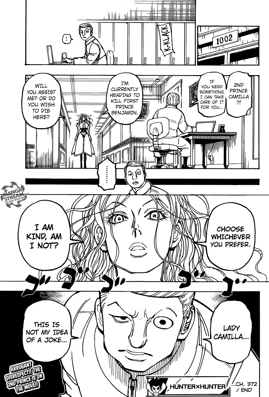 Hunter x Hunter Chapter 372 20